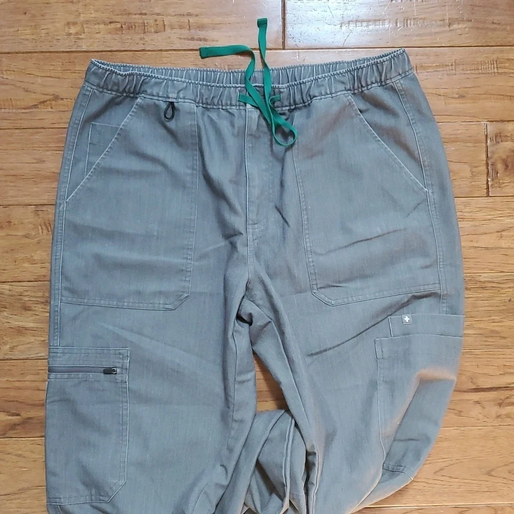 Figs Cairo Pant And Grey Top Set